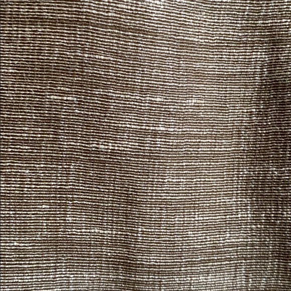 Eileen Fisher Brown Linen Tunic Top - Picture 7 of 7